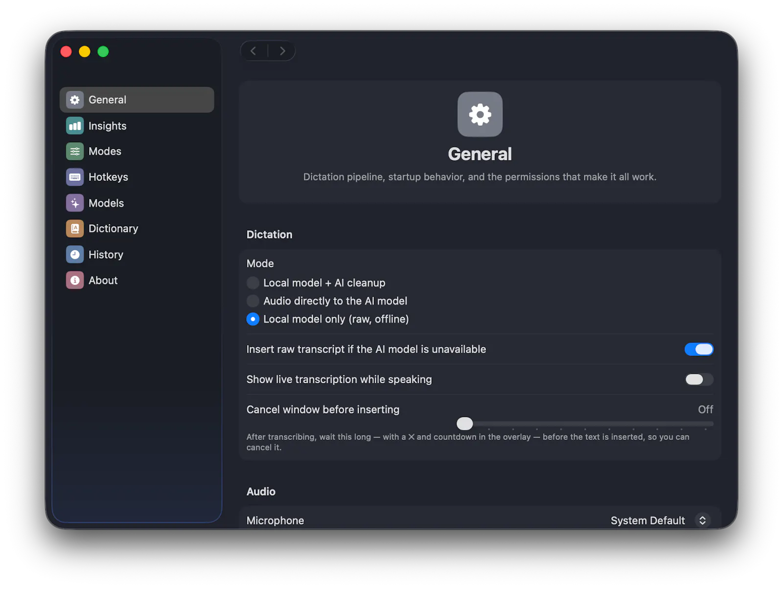 WisprFree screenshot 1