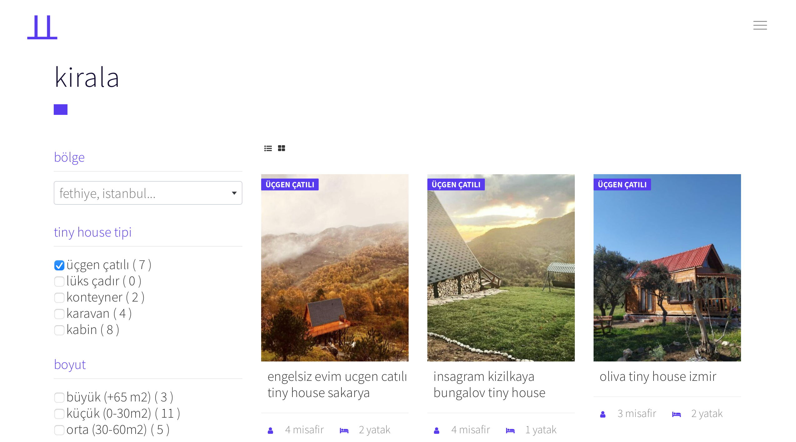 a tiny house community  gallery image