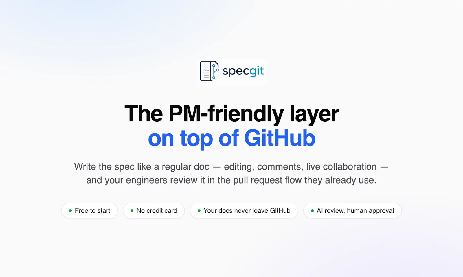 specgit screenshot 2