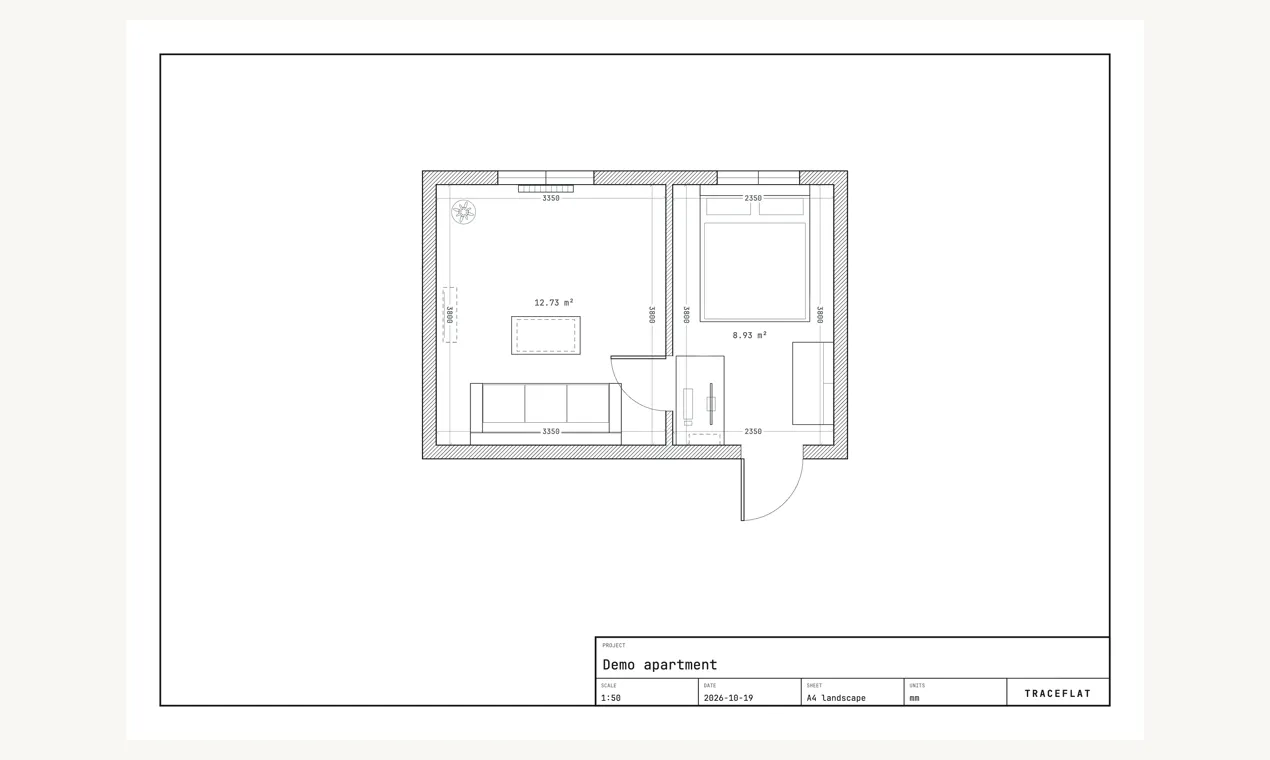 Traceflat gallery image