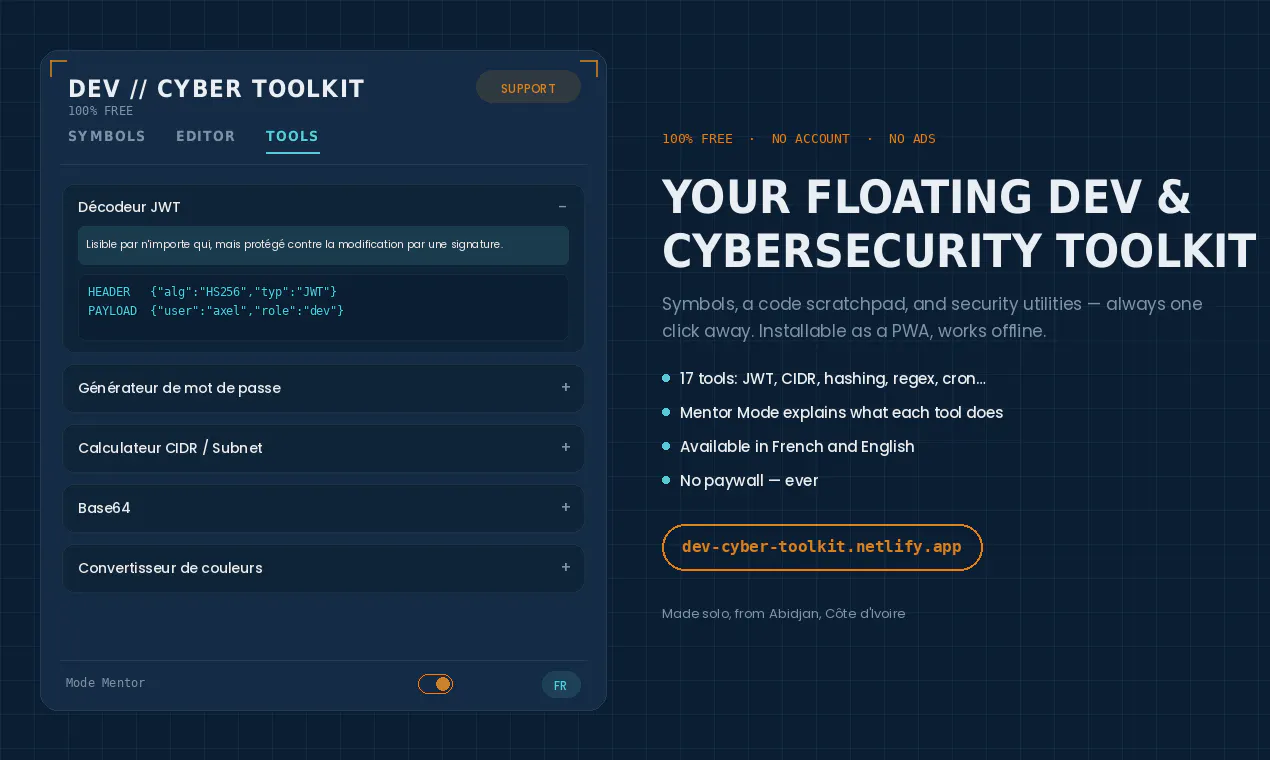 Dev // Cyber Toolkit screenshot