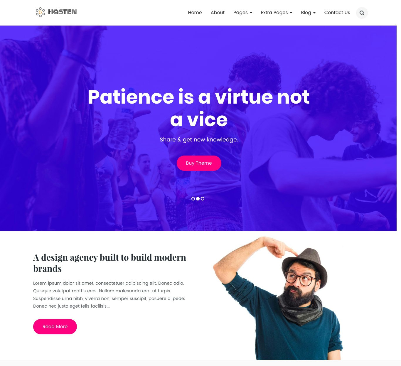 Hasten Premium WordPress Theme gallery image