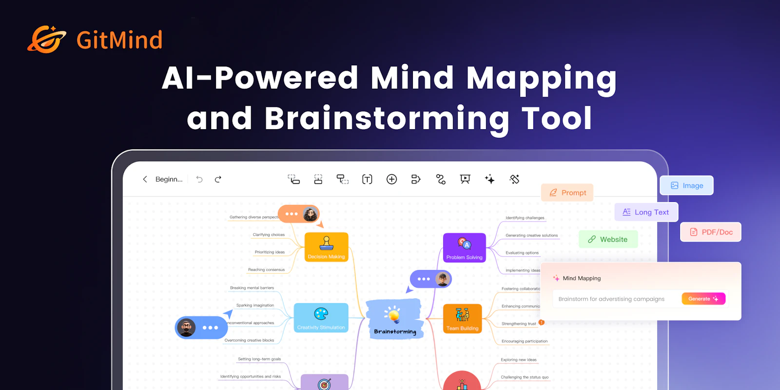 GitMind screenshot 1