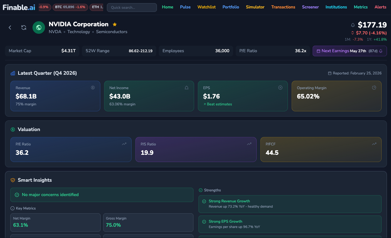 Finable - Screenshot 2 showing product features and functionality