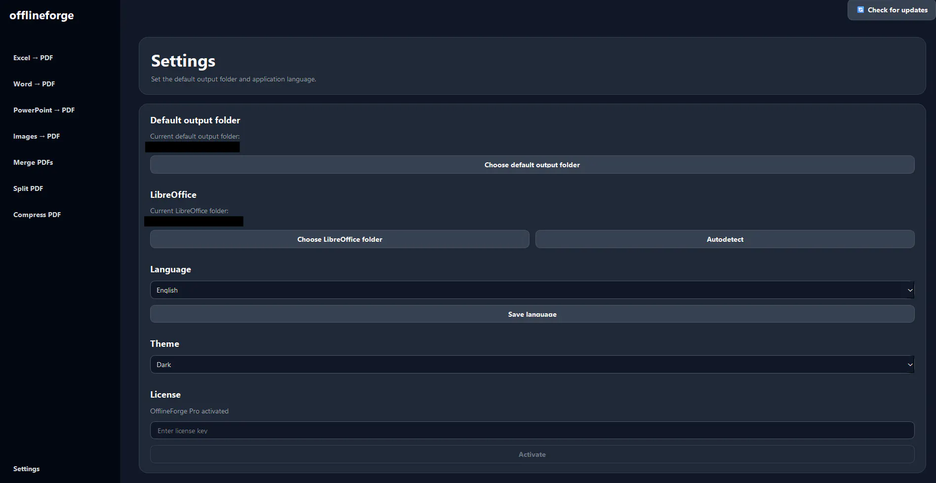 OfflineForge — Convert files gallery image