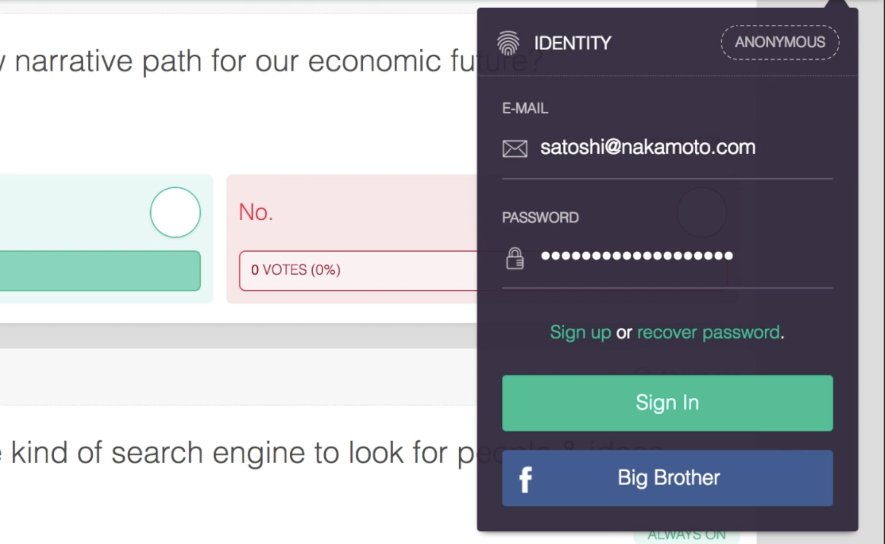 Democracy Earth Releases Sovereign V.1.0 ALPHA gallery image