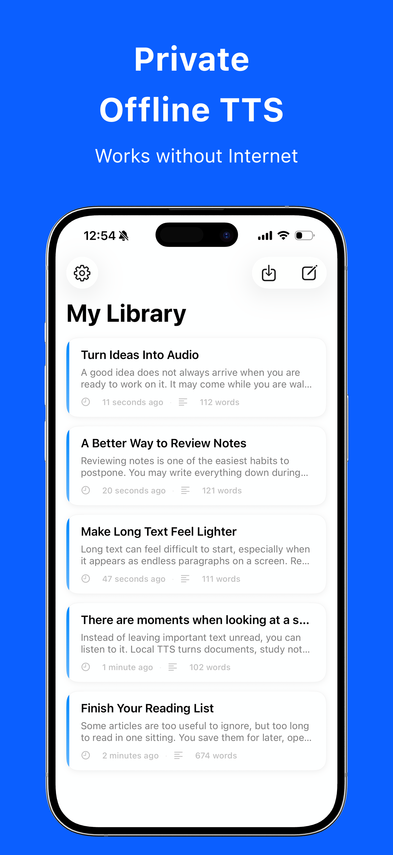 Local TTS - Text to Speech gallery image