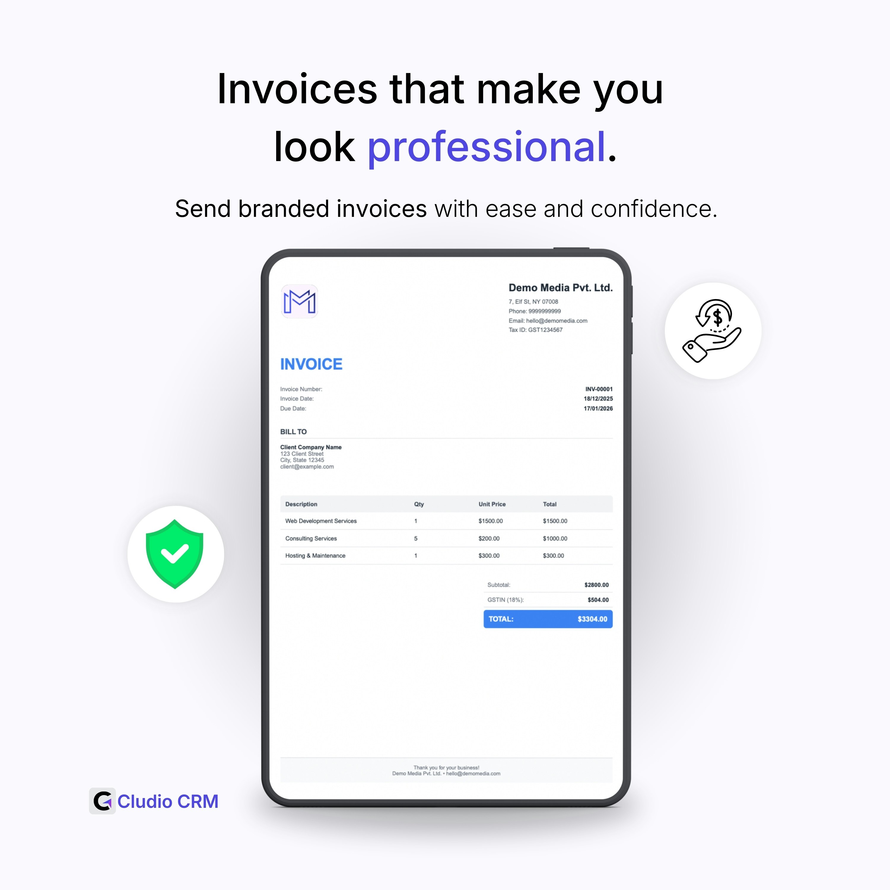 Cludio CRM gallery image