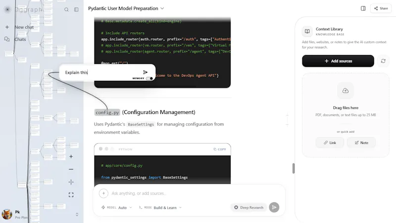 DigGraph screenshot 1