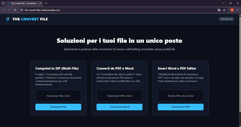 The Convert File screenshot 1