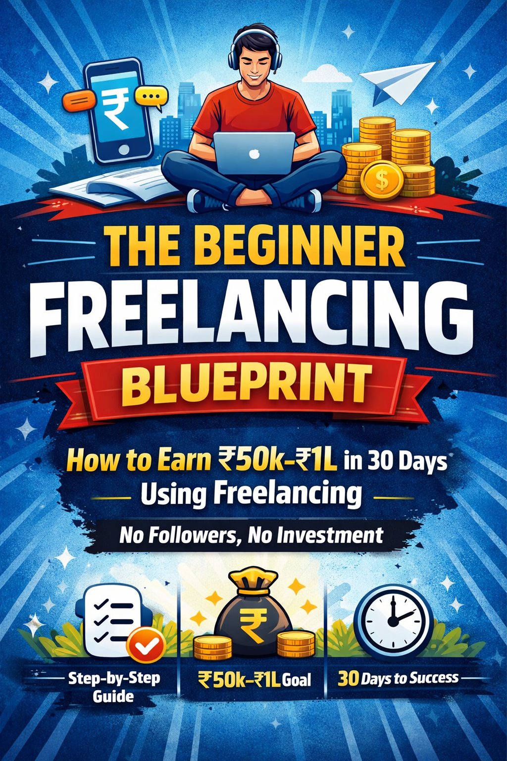 How to earn 50k to 1L in a month  - Main product screenshot demonstrating key features and user interface