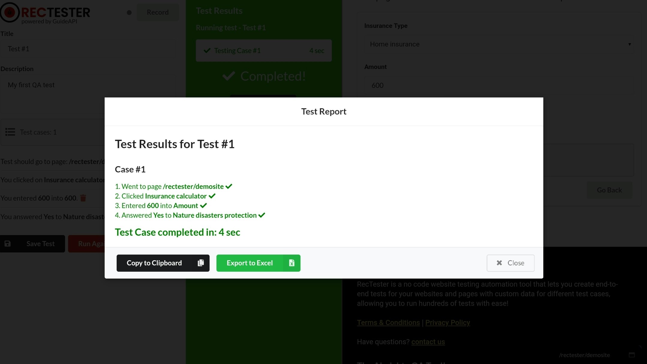 RecTester gallery image