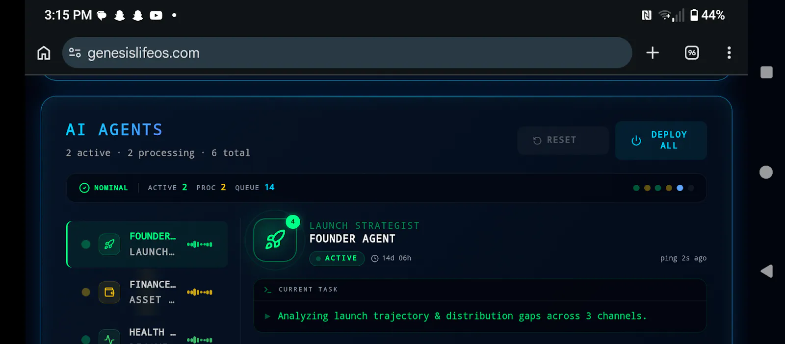 GENESISLIFEOS screenshot 6