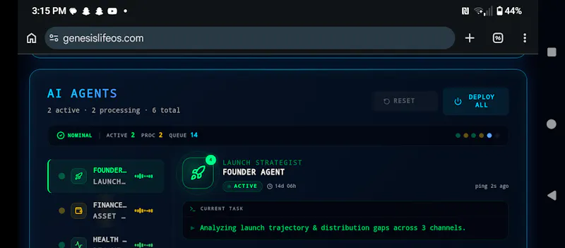 GENESISLIFEOS screenshot 6