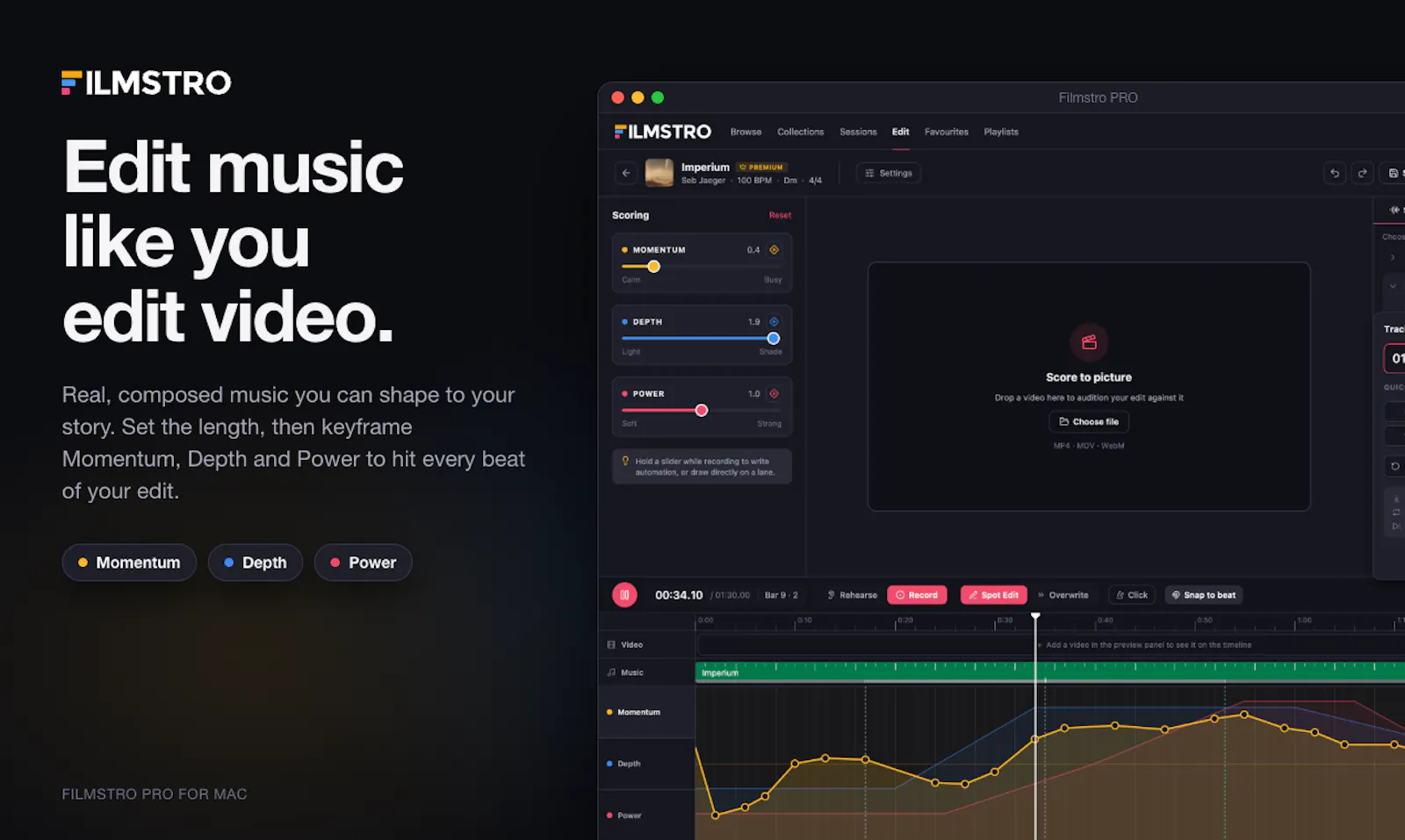 Filmstro PRO for Mac screenshot 2