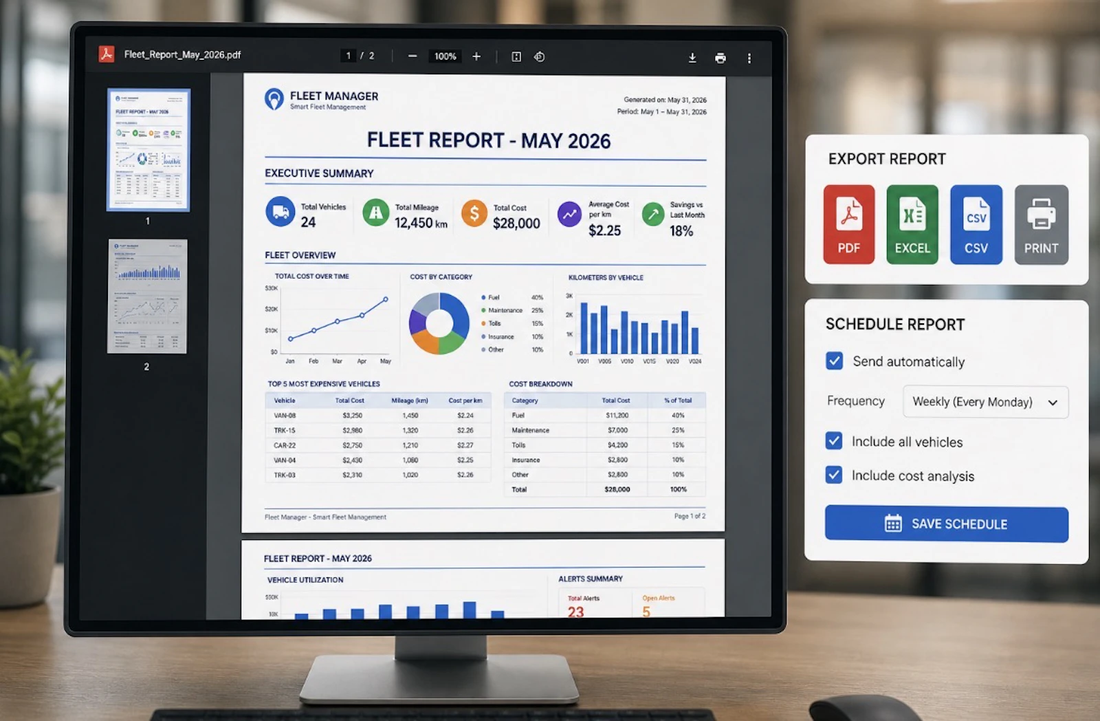Fleet Manager - Smart Fleet screenshot 3