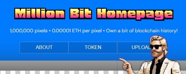 Média La page d'accueil d'un million de bits - Posséder un peu d'histoire de la blockchain! 1