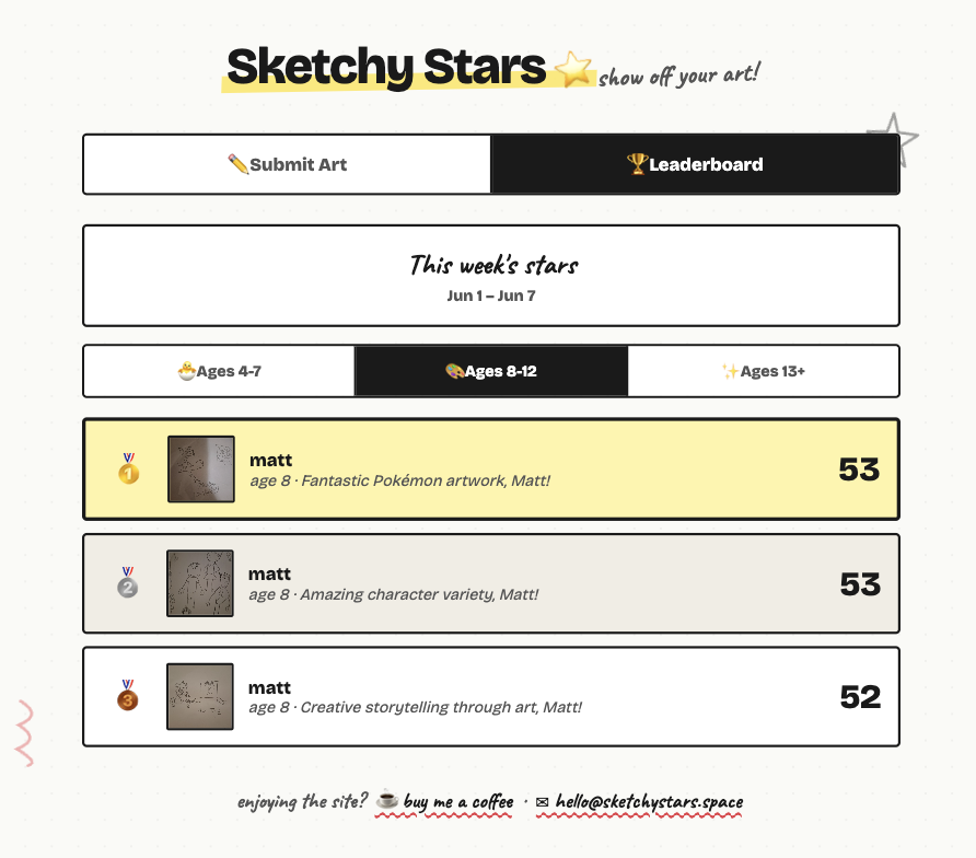Sketchy Stars gallery image