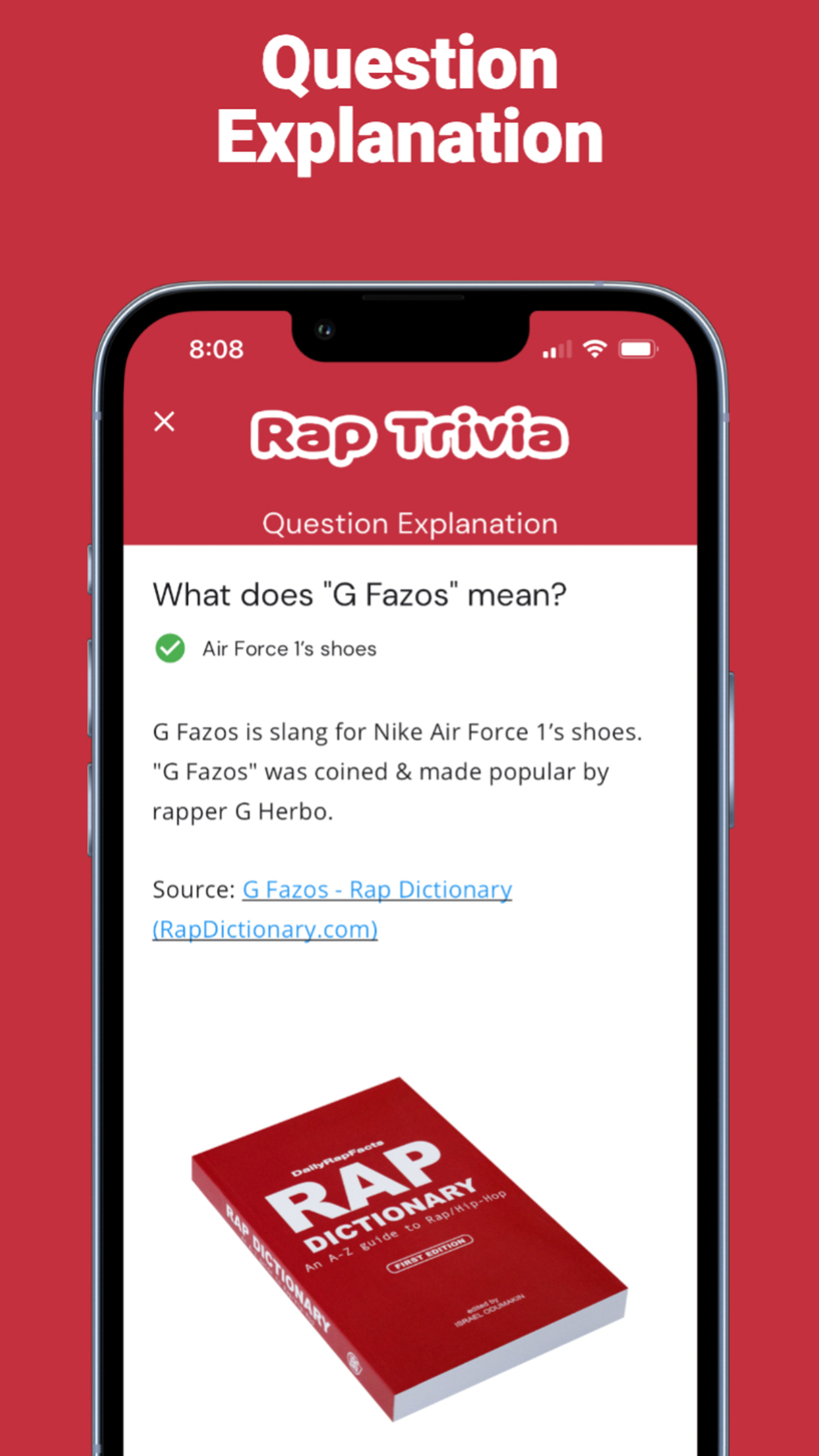Mídia 4 de Trivia de rap - Um rap divertido, jogo de trivia de hip-hop