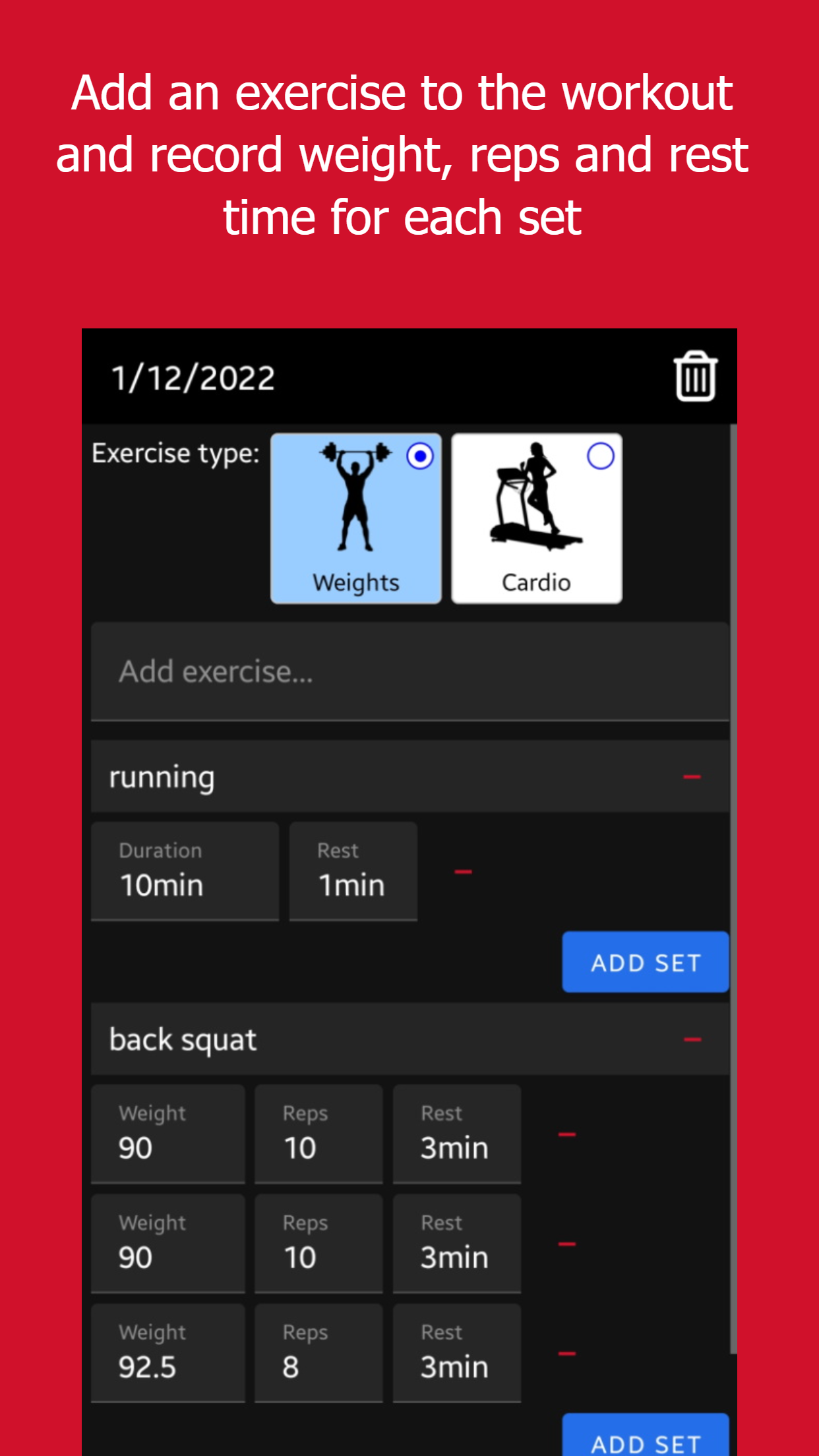 Mídia 8 de Aimbod: Tracker de exercícios