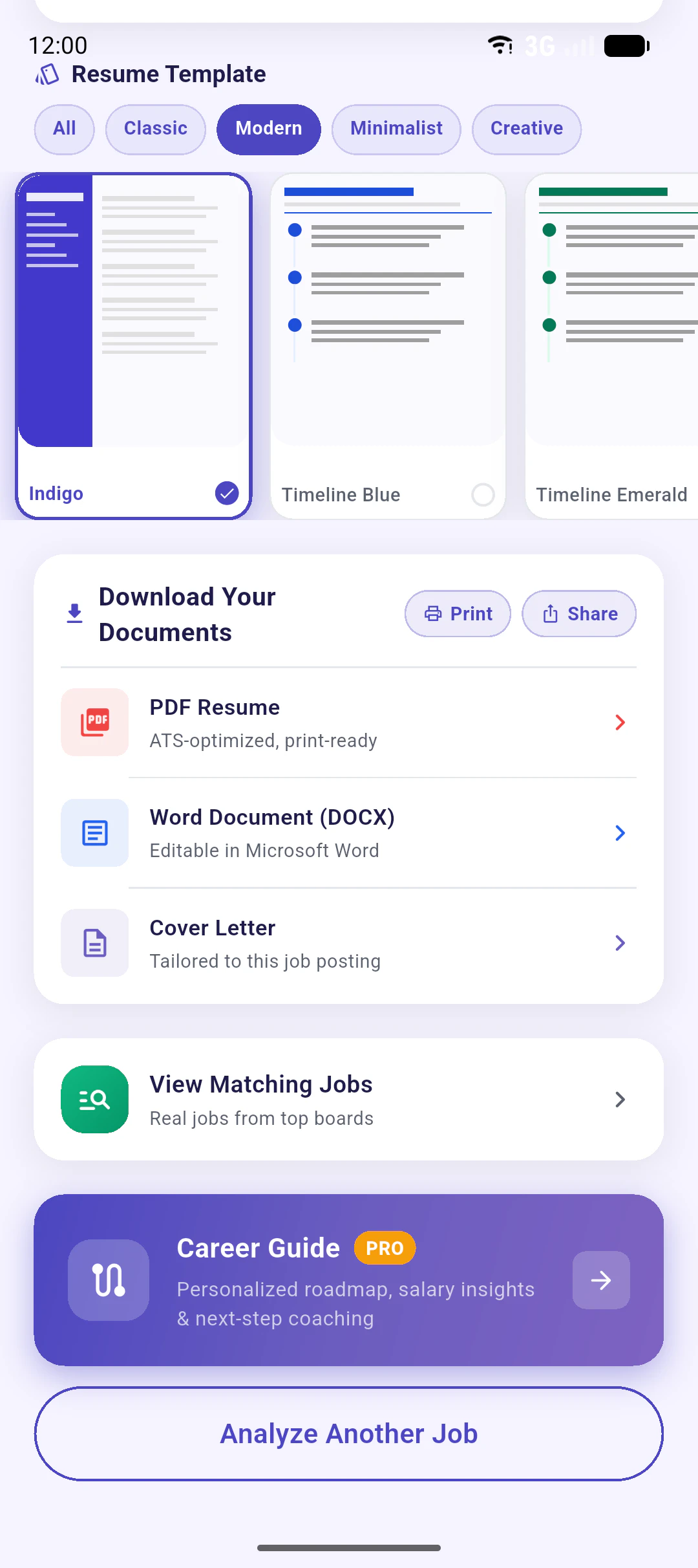 Resuvia - Career Guide+ 截图 6