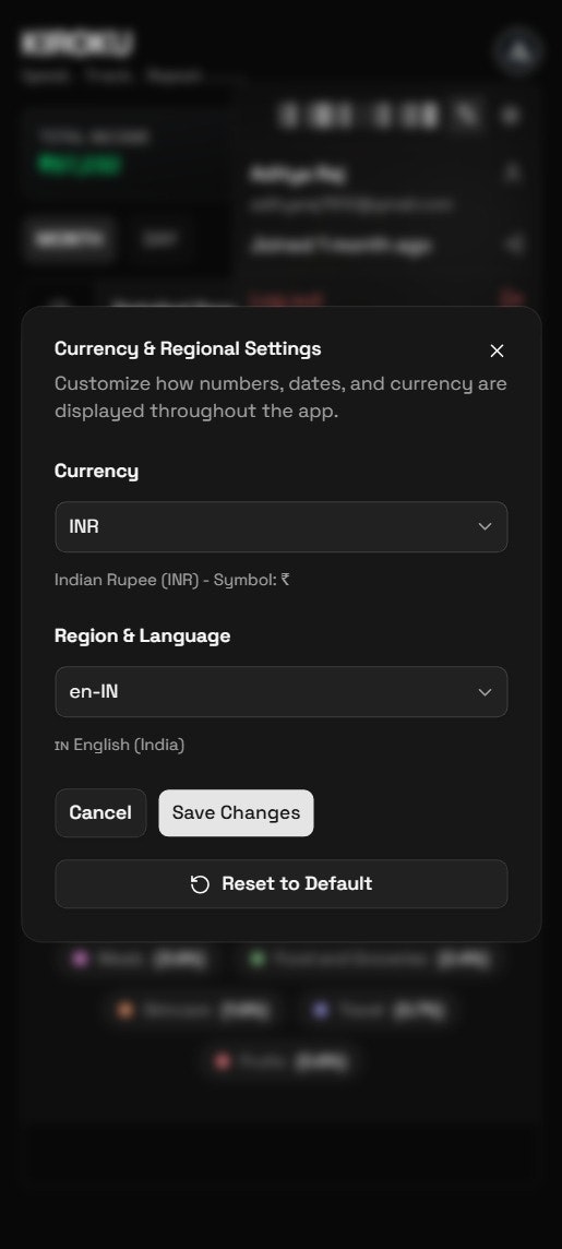 KIROKU - Expense Tracker gallery image