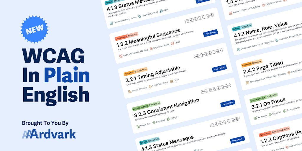 WCAG in Plain English