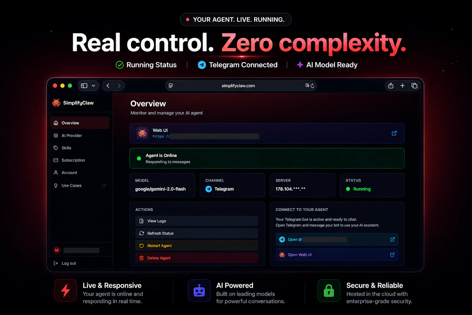 SimplifyClaw screenshot 4