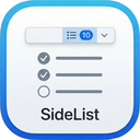 SideList - Product Hunt launch logo and brand identity