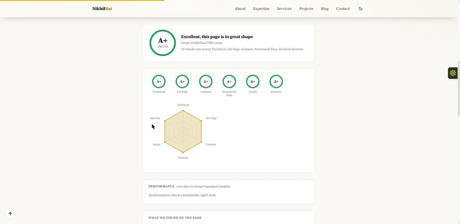 Free Instant SEO Audit gallery image