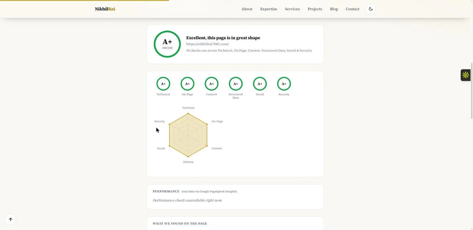Free Instant SEO Audit screenshot 1