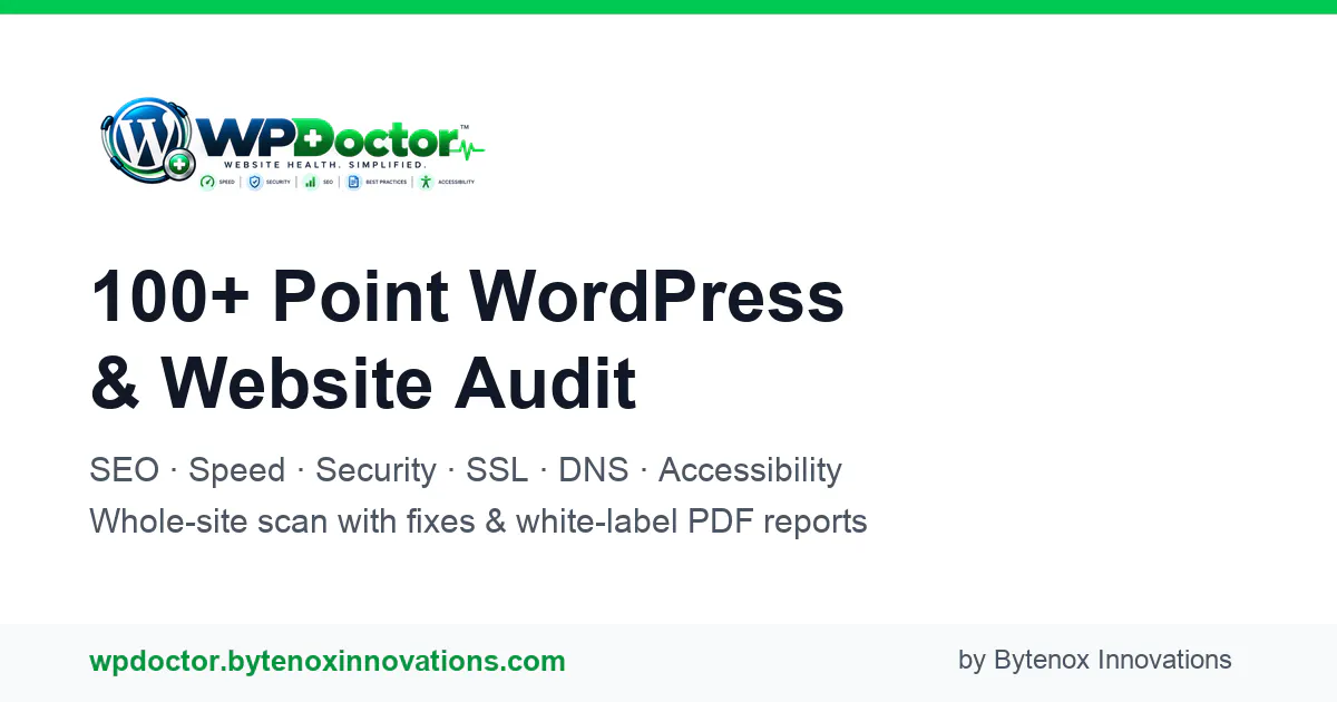 WPDoctor gallery image