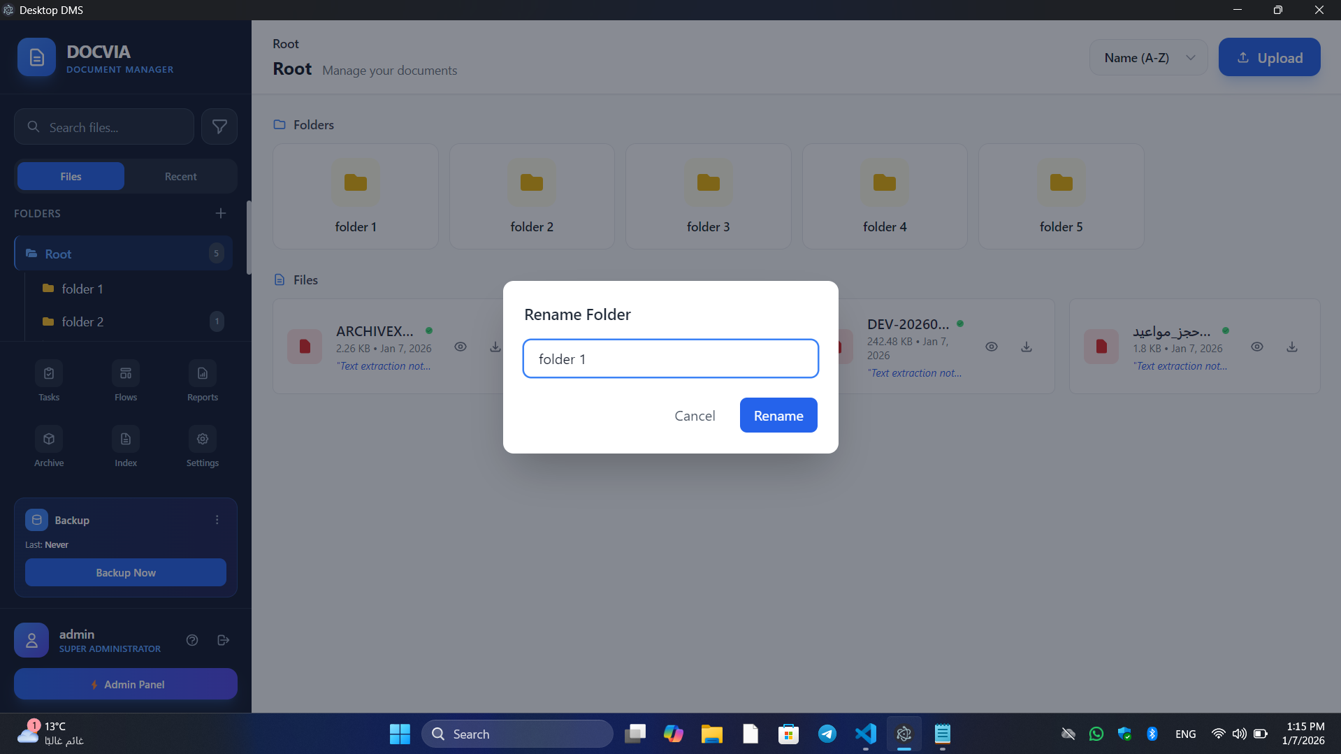 Docvia - Screenshot 4 showing product features and functionality