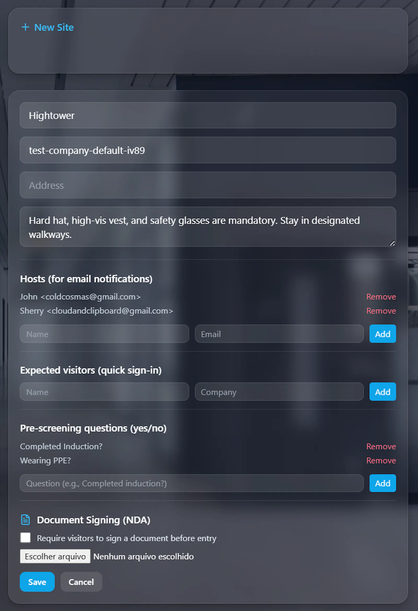 SiteSafe screenshot 6
