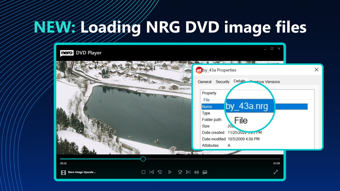 وسائط Nero DVD Player 7
