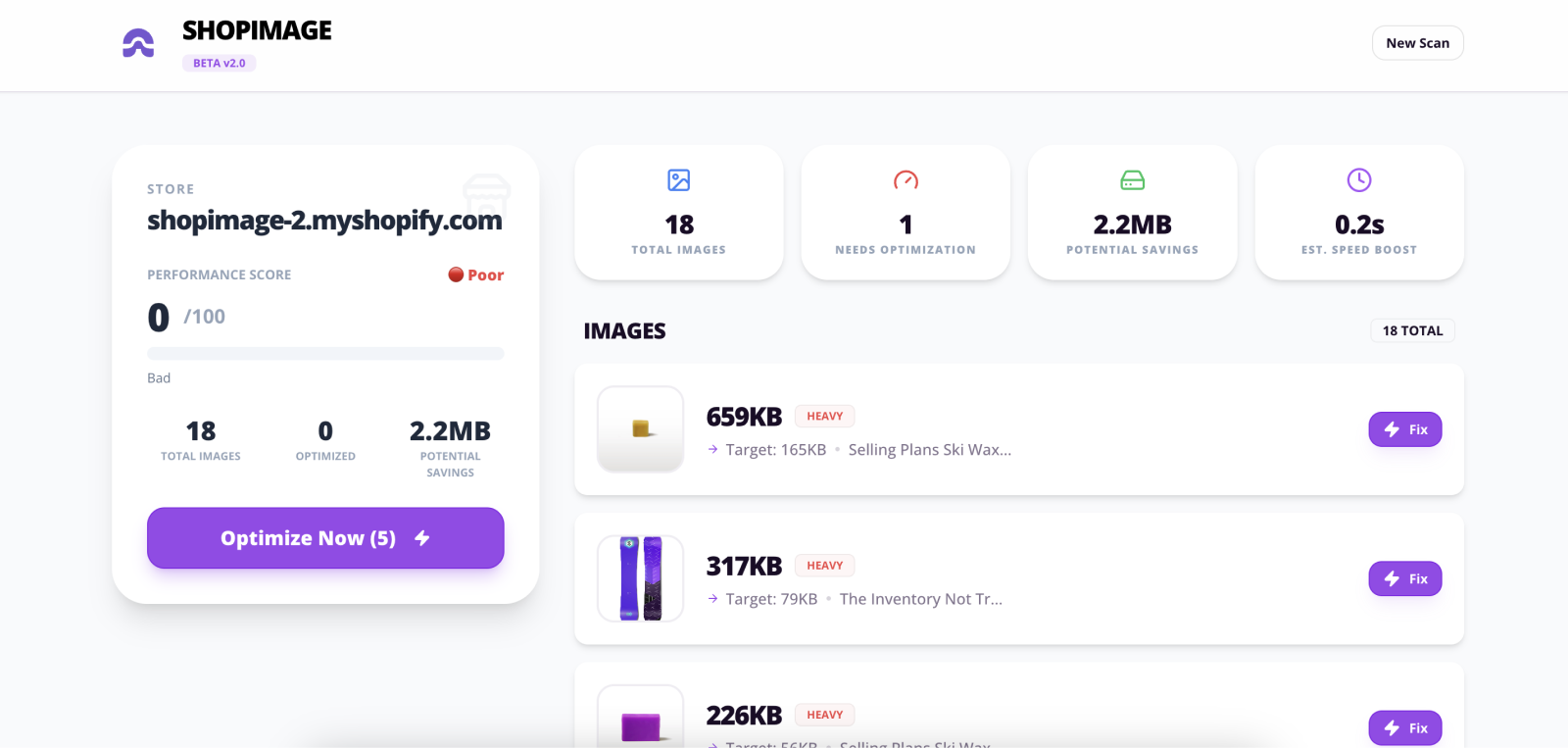 Shopimage - Screenshot 2 showing product features and functionality