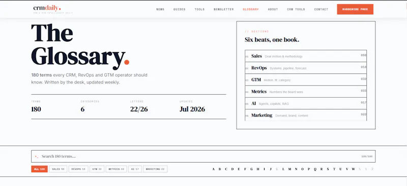 CRM Daily screenshot 2