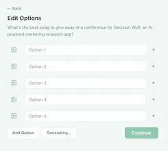 Decision Wolf - Poll 500 AI Personas gallery image