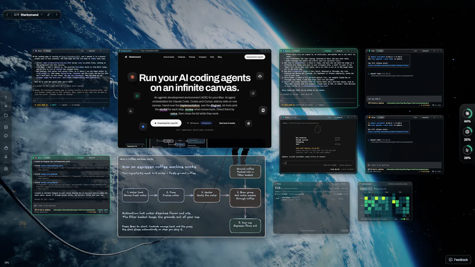 Starkomand screenshot 1