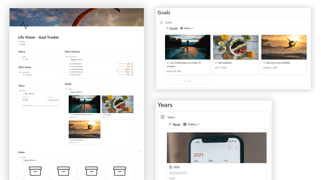 Notion Goal Tracker gallery image