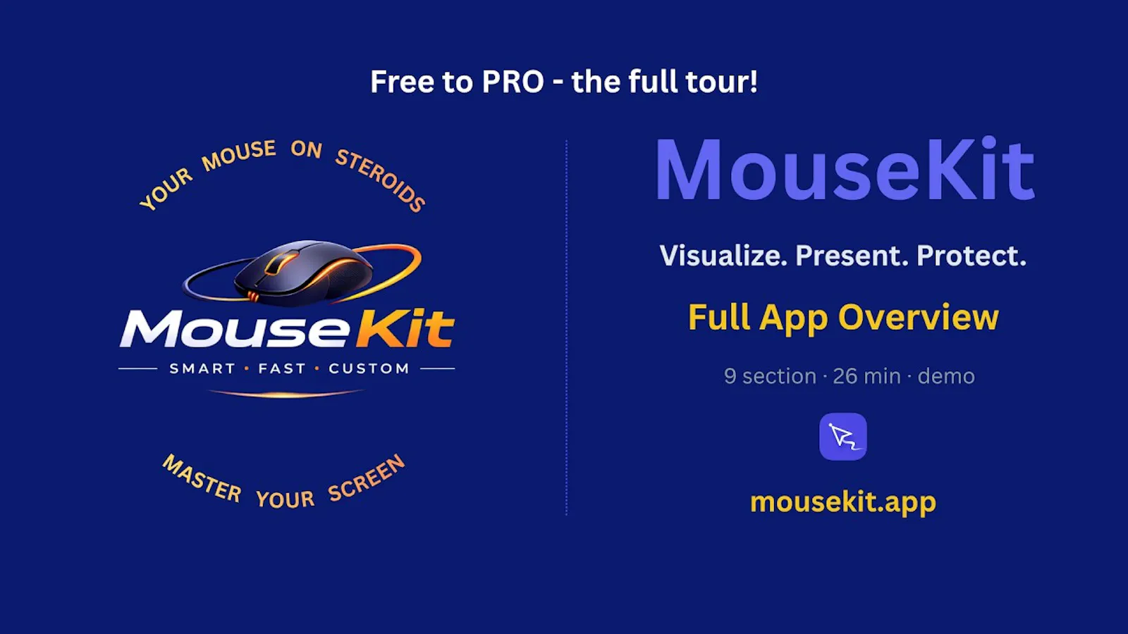 MouseKit screenshot 1 (video preview)