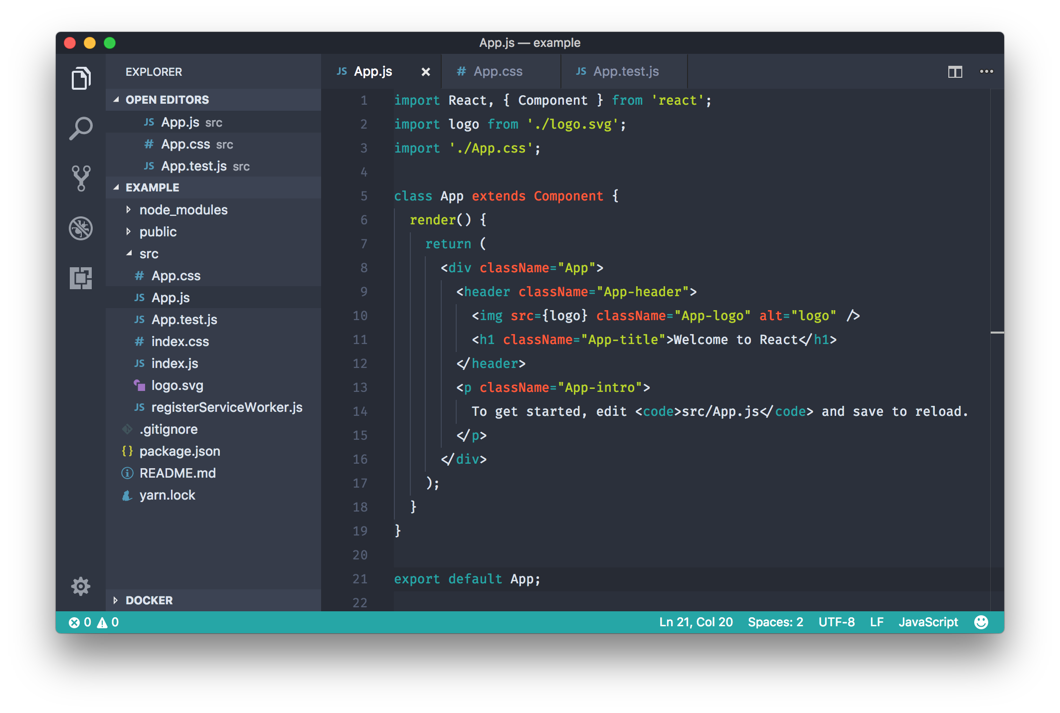 Rainglow Color Themes gallery image