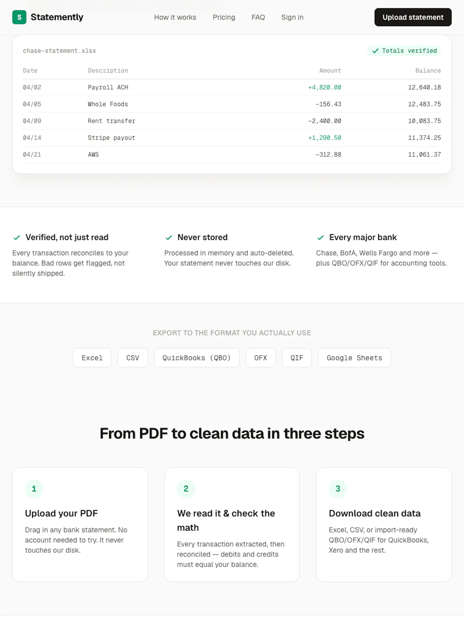 Statemently screenshot 3