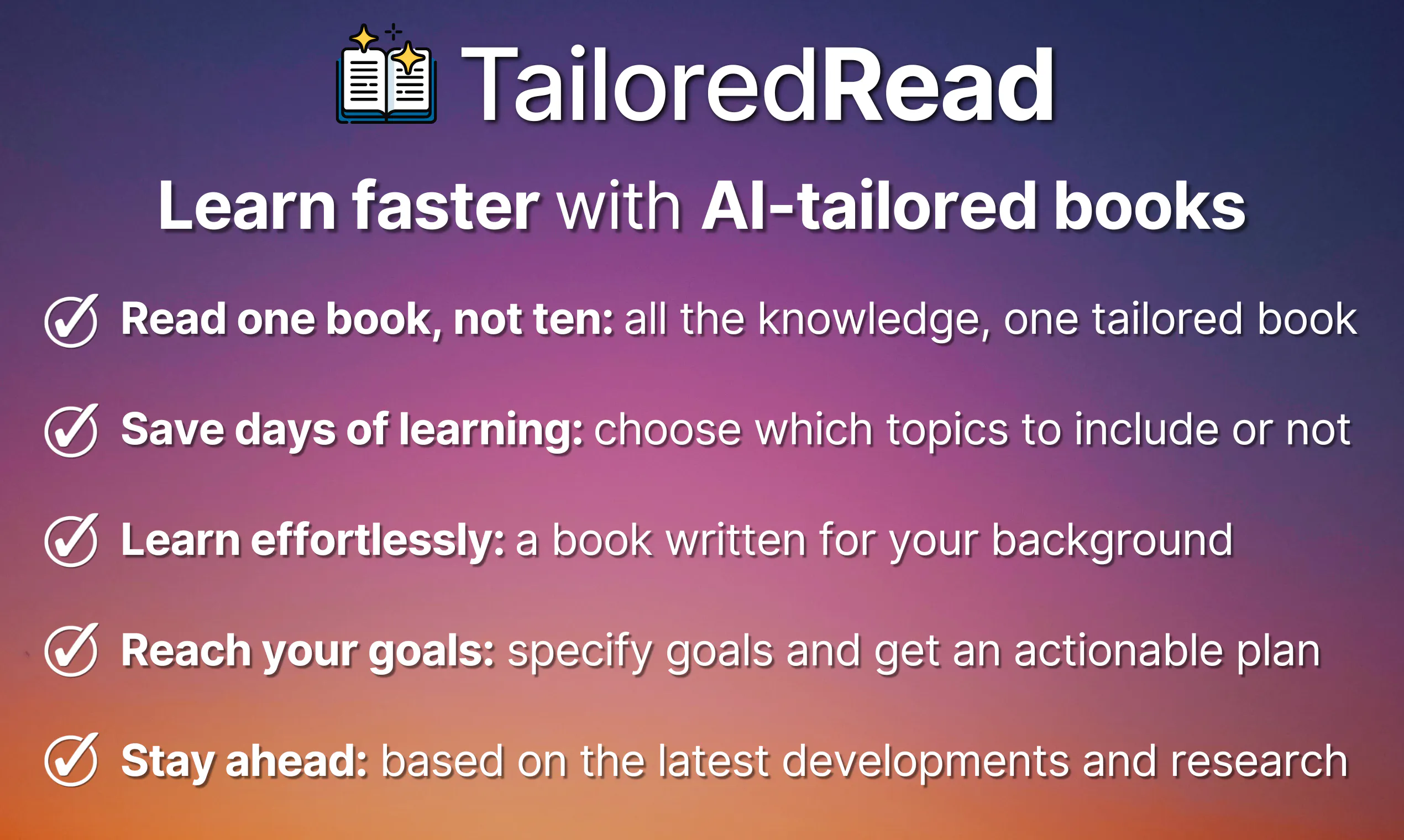 TailoredRead gallery image