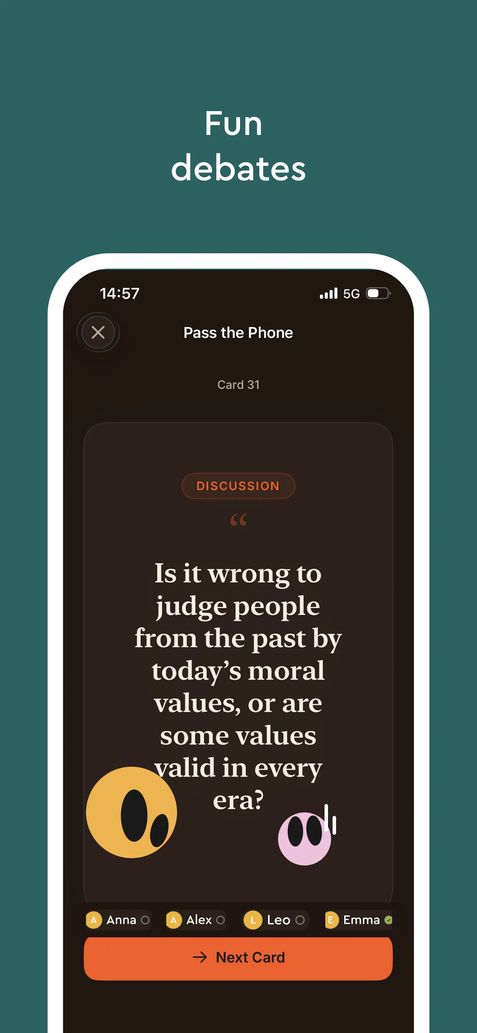 Let's Talk Questions Cards screenshot 3