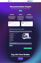 Divi Form Builder - Form AI gallery image