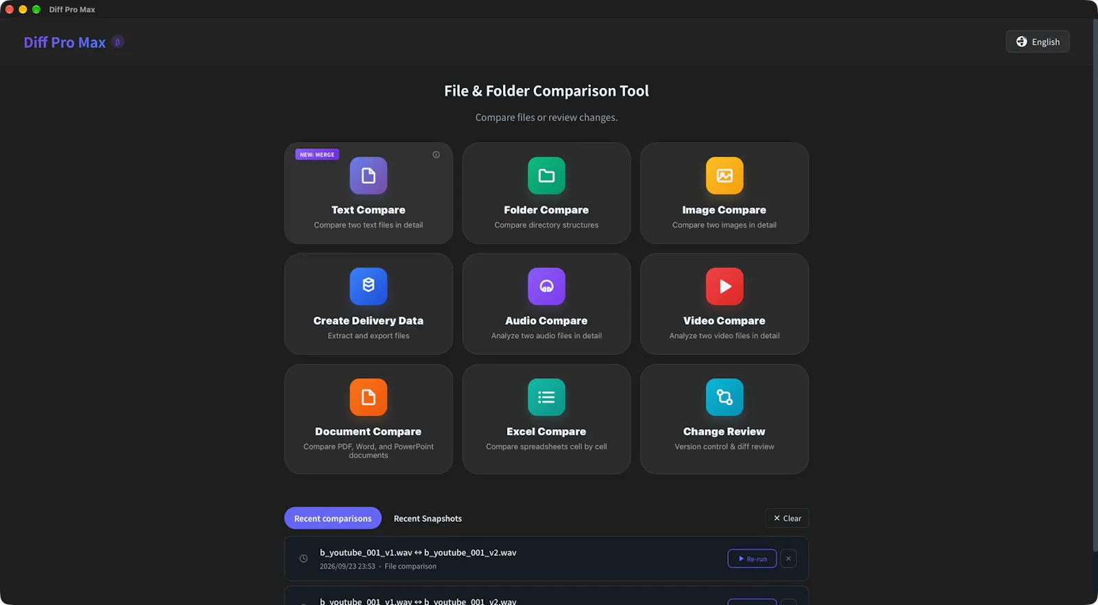 Diff Pro Max - File Compare screenshot 3
