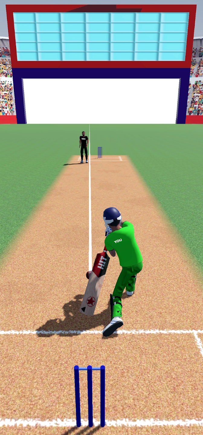 وسائط أساطير الكريكيت - 10-Over Cricket Action ضد أفضل الرماة في العالم 2