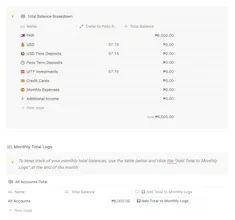 PH Personal Wealth Tracker (Notion) gallery image