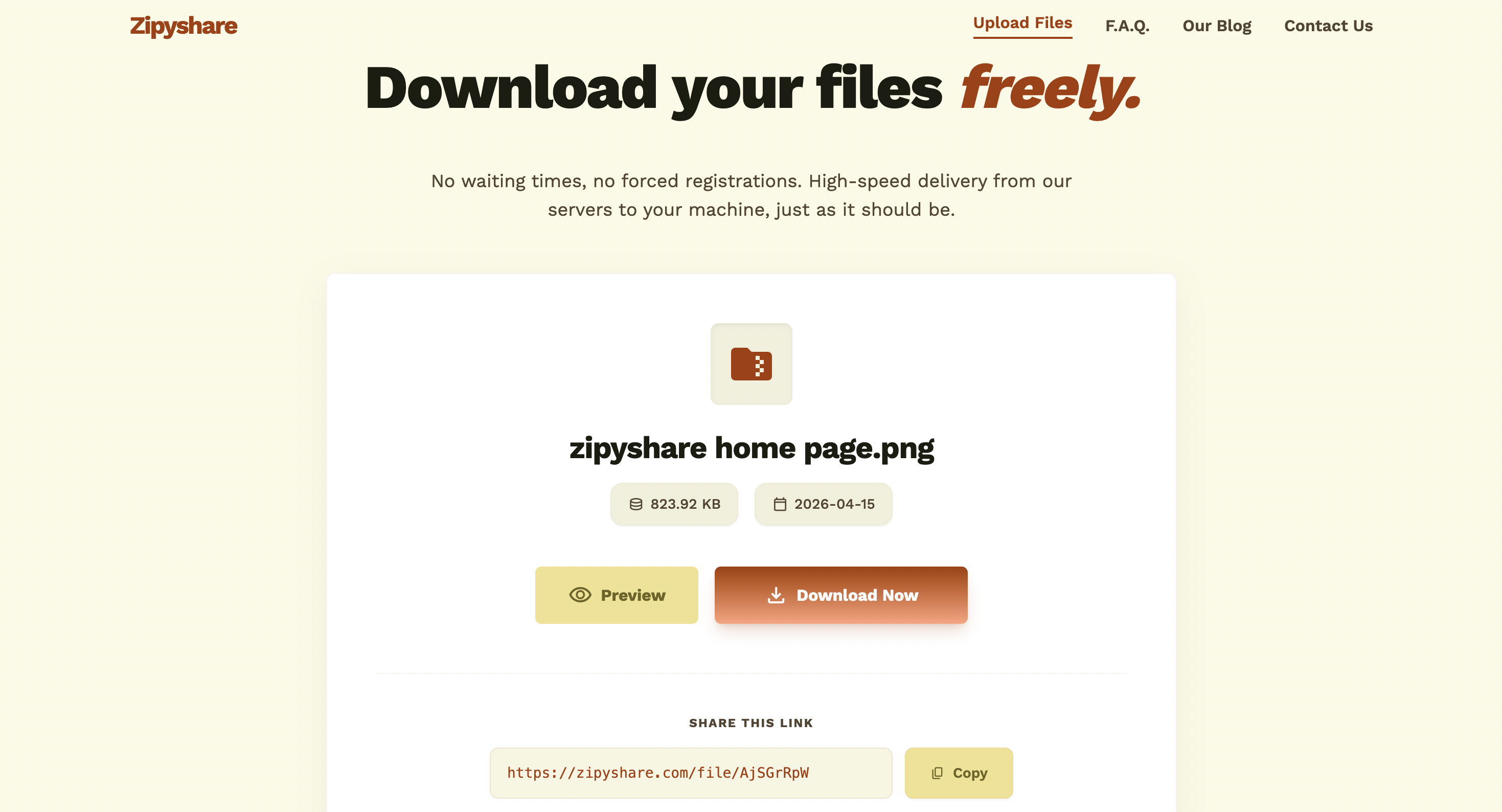 Zipyshare gallery image